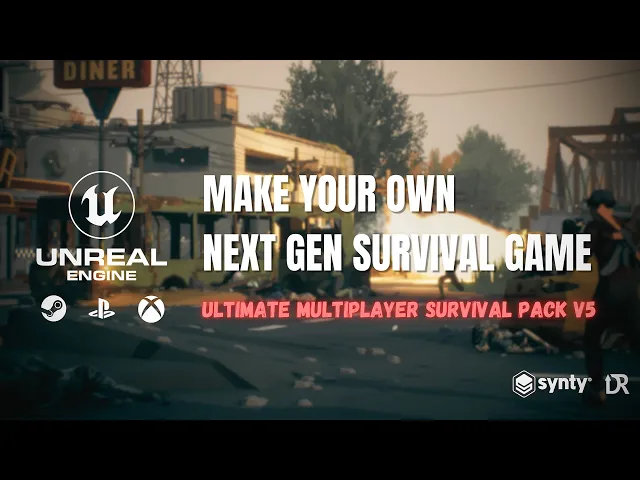 UE5 / UE4 Ultimate Multiplayer Survival Pack V5 | Gameplay Trailer