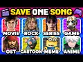 Download Lagu MOST EPIC RANDOM BATTLE 🤯 6 SONGS QUIZ ⭐️ Save One Song  | Music Challenge