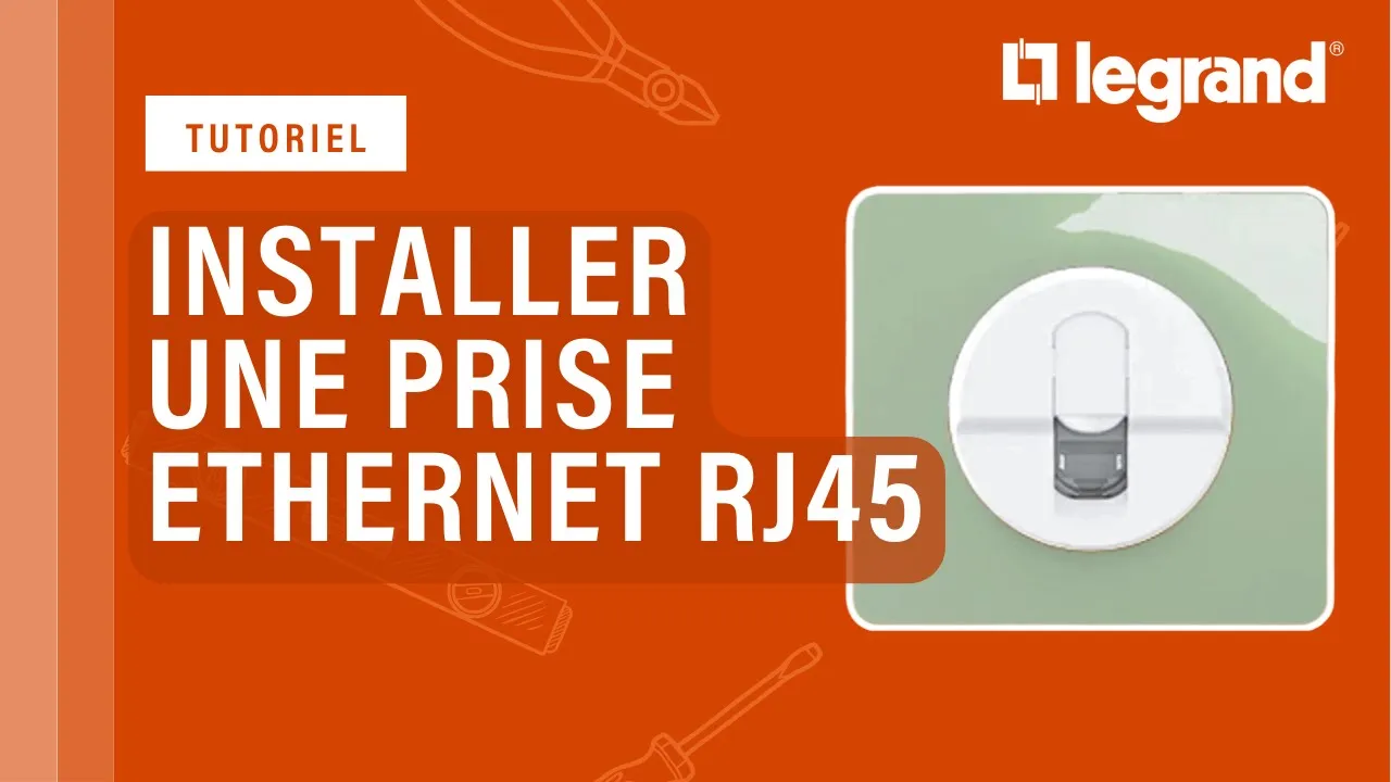 Installer une prise RJ45 Céliane (Legrand)