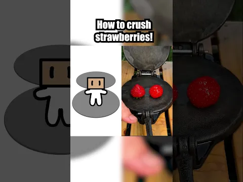 Jake Learns How to Crush Strawberries!