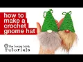 Crochet Gnome Ornament Hat Tutorial