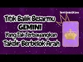 Download Lagu 💜 GEMINI TAKDIR BERBELOK ARAH‼️TITIK BALIK BESARMU🔥