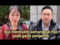Bos yang berhati mulia mentraktir semangkuk mie pada gadis pengemis.