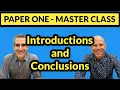 Countdown to Paper One - Master Class