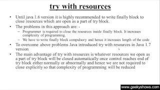 205 try with resources in Java Programming Hindi