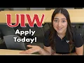 UIW is ready for your application