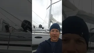 Just delivered this 100′ sailboat