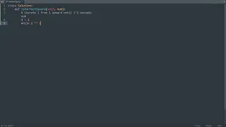 Leetcode 367 Valid Perfect Square in Python Python Leetcode Python Coding Tutorial ASMR