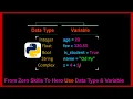 Python for Beginners Data Types and Variables No Experience Needed