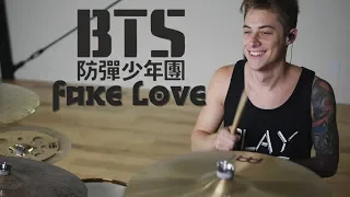 luke holland bts fake love drum remix
