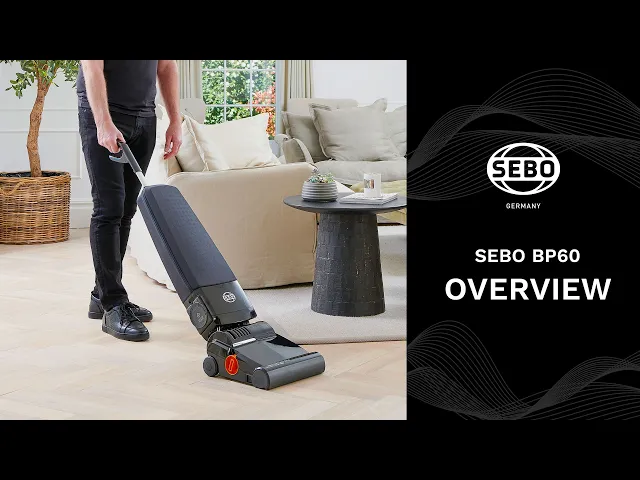 Sebo BP60 Battery Upright Vacuum Cleaner