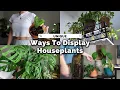 Upgrade Your Home with THESE Indoor Plant Display Tricks
