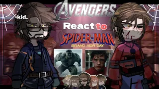 The Avengers react to Spider-man Brand New Day Gacha Punisher Peter to Peter parker