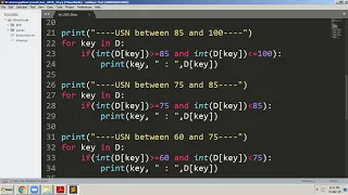 Python Application Programming - Solving VTU Question Paper