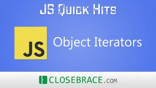 JS Quick Hits 111 - Object Iterators