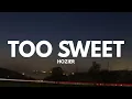 Hozier - Too Sweet (Lyrics)