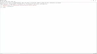 Python Serialization Practical