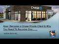 How I Became a Chase Private Client Why You Need To Become One