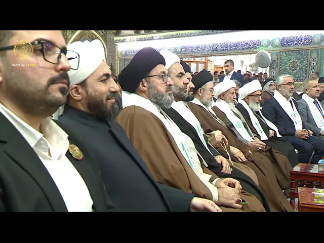 ⁣العتبة العلوية المقدسة تُقيم الاحتفال المركزي بذكرى ولادة  أمير المؤمنين (ع) 1445 هـ