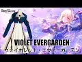 SanyMuCos Violet Evergarden Cosplay Costume Plus Size Detail Show