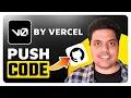 How To Connect v0 To GitHub - Push Code Guide