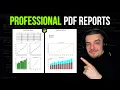 Professional PDF Reports with Matplotlib in Python