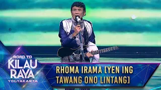 sebuah lagu spesial rhoma irama yen ing tawang ono lintang road to kilau raya yogyakarta