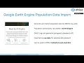 Google Earth Engine Population Data Import - DHIS2 2 39