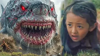 變異巨鯊在陸地快速奔跑！不知情的女孩遭殃了！【陆行鲨 Land Shark】