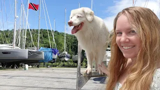 Our Daily Routine Living on a Sailboat in Trinidad – Shipyard Edition!