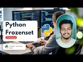 Lecture 8 Python Frozenset Python frozenset Explained Immutable Sets in Python Data types