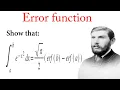 Error function solved problems
