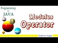 Modulus Operator in JAVA