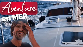 le GOLFE du LION , pas de tout repos mais MAGIQUE  ( voilier Coraille II  )
