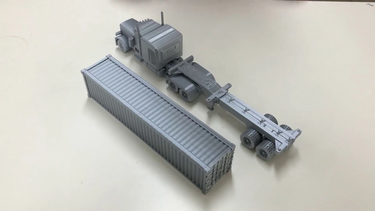 Container scale model video thumbnail