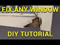 How to Repair Rotten Windows Fix Sticking Frames DIY Timber Restoration Guide