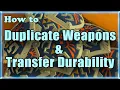 How to Transfer Durability Duplicate Repair Weapons and Overload the Menu BotW