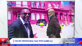 FRIDAY 9TH OCTOBER | REAL TALK WITH SAIEED ALI | LIVE
