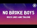 Download Lagu Disco Lines \u0026 Tinashe - No Broke Boys (Lyrics)