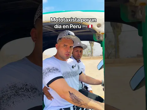 Mototaxista por un día en Perú!! #peru #reto #viral