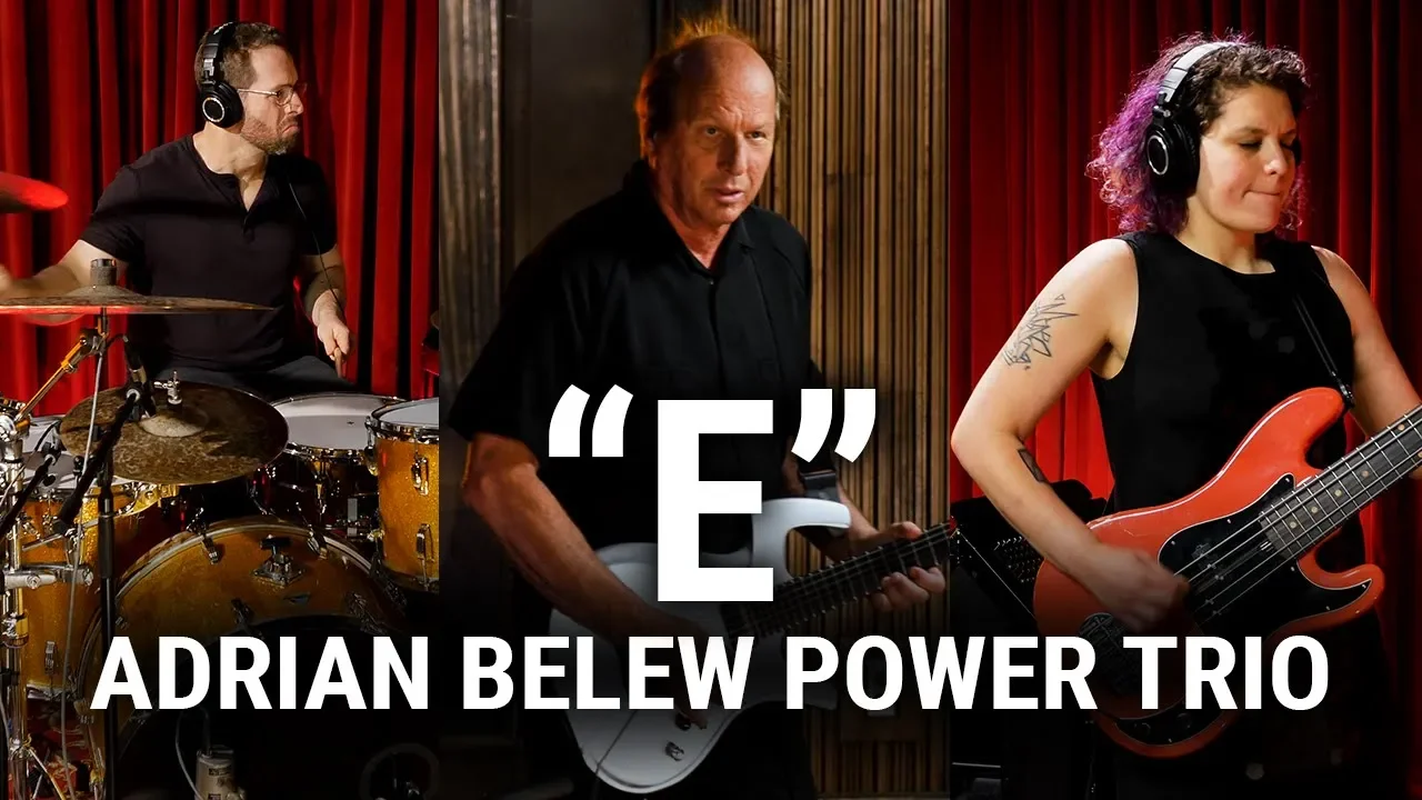 Meinl Cymbals - The Adrian Belew Power Trio - "E" Meinl Cymbals - The Adrian Belew Power Trio - "E"