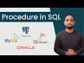 Procedure Tutorial in SQL SQL Stored Procedure Procedure in SQL