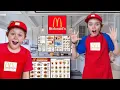 We Opened A Real McDonald s and Taco Bell In Our House Fun Squad