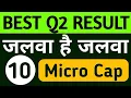 Lagu Top 10 Micro Cap Stocks Who Posted Best Q2 Result in The History Of Company | Best Micro Cap | Q2