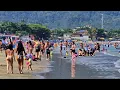 Não para de chegar gente em Ubatuba Maranduba