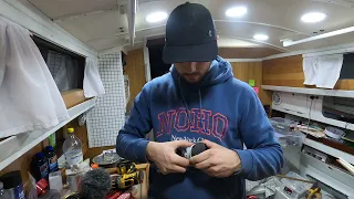 Ep01 Hallberg Rassy Rasmus time lapse boat work in fast motion