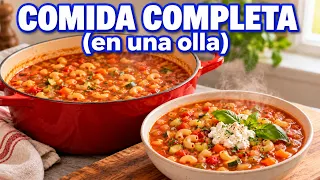 ¿Te preocupa la grasa y el azúcar? Esta SOPA BOLOÑESA cuida tu salud. Económica, para todos en casa