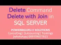 Deleting the Records in SQL Server Delete command in SQL Server SQL Training by Srinivas Gorrepati