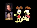 Animated Voice Comparison - Odie Garfield