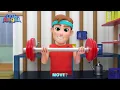 Time to Move and Exercise | Little Angel | Nursery Rhymes & Songs For Kids | Magic And Music